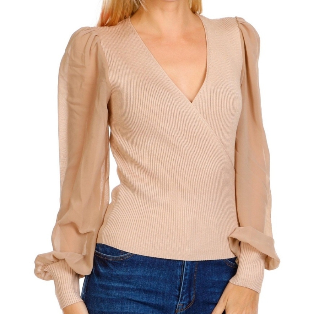 Junior's Long-Sleeve Blouse